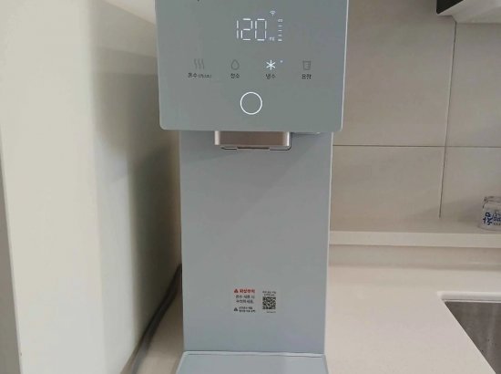 경기 안양 호계 냉온정수기 설치 실사